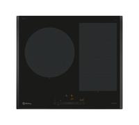 Placa de inducción balay 3eb969lh con 2 zonas de cocción zona grande de 28cm 7400 w negro 60cm
