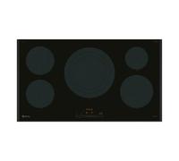 Placa de inducción 5 zonas Balay 3EB997LH 90cm, 11100W, control táctil, Home Connect, zona gigante 32cm, vidrio cerámico, negro
