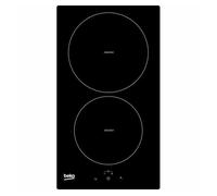 Placa de inducción Beko HDMI 32400 DT 2 zonas Touch Control 30 cm Negro