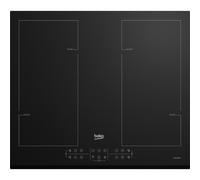 Placa de inducción Beko HII64206F2MT 60 cm 4 zonas Vidrio Negro