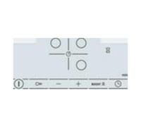 Placa de inducción Bosch PID612BB1E - Integrable, 60 cm, 3 zonas