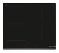 Bosch PVS63KHC1E - Placa de inducción (6 a 4 chimeneas, 60 cm), color negro