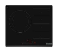 Bosch Serie 6 PXJ631HC2E hobs Negro Integrado 59.2 cm Con placa de inducción 3 zona(s)
