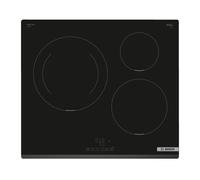 Placa de Inducción Bosch Serie 4 3 Zonas 7400W Negra - PIJ631BB5E