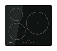 Placa de inducción Cata IB 6303E2 BK - 3 zonas, 60 cm, 7,1 kW