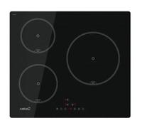 Placa de inducción CATA IB 6403 E2 BK Integrada 3 zonas 59 cm Negra Touch Control