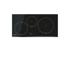 Placa de inducción CATA IB 853 BK integrada 80cm 3 zonas control táctil vidrio negro