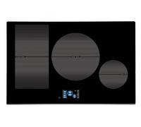 Placa de inducción cata idf8021 pro bk con 4 zonas de cocción zona grande de 30cm y zona flex 7200 w negro 80cm