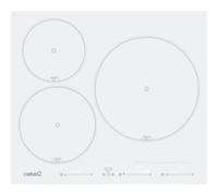 Placa de inducción CATA INSB 6003E2 WH 3 zonas 59 cm