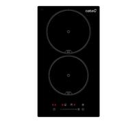 Placa inducción Taurus CATA ISB 3102 BK compacta 2 zonas Boost integrada negra