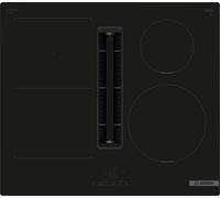 Bosch Serie 4 PVS611B16E hobs Negro Integrado 59.2 cm Con placa de inducción 4 zona(s) Campana integrada