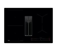 Placa de Inducción con Campana Integrada TCH74B01FB Serie 6000 4 Zonas 68cm 7350W (Negra) - AEG