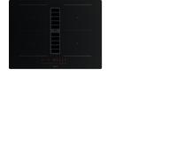 Placa de inducción con extractor mepamsa indu max bk con 4 zonas de cocción y zona flex 7000w negro 70 cm