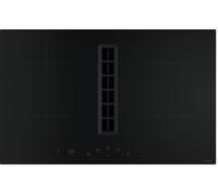 Placa de inducción con extractor mepamsa indu value 70cm rec con 4 zonas de cocción y zona flex 7400w negro 70 cm