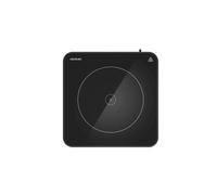 Cecotec Placa de Inducción Digital con Accesorio Grill Full Magma Grill. 2000W, 10 Niveles de Potencia, Vidrio de Seguridad, Control Táctil, Programable, Temperatura Regulable, Diseño Elegante