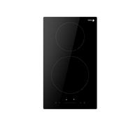 Placa de inducción fagor 3mi-21bc con 2 zonas de cocción zona grande de 21cm 3700 w negro 30cm