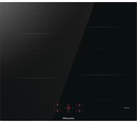 Hisense HI6401BSC - Placa de inducción integrada de 60 cm, placa de vitrocerámica, bloqueo infantil, control táctil, función de temporizador, color negro, 7200 W, 595 x 54 x 520 mm (ancho x alto x