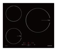 Placa de inducción Infiniton IND3N61G28 3 zonas 6300W Control táctil 60cm Negro