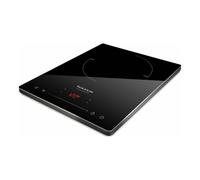 Taurus Darkfire - Placa de inducción digital portátil | 8 niveles de potencia | Temperatura ajustable | Función temporizador | Diseño ultraslim | 2100W | 290x365x45 mm.
