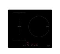 Placa de inducción Svan SIFZ3600 3 zonas Flexizone 6600W control táctil cristal negro