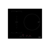 Placa de inducción svan sifz3600 6600w 3 fuegos flexizone doble negro 59 cm