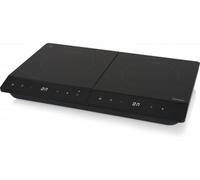 Tristar Placa de inducción doble, ⌀19 y ⌀16 cm, 10 niveles de potencia, 3500 W, de bajo consumo, temporizador integrado, con protección contra sobrecalentamiento, IK-6162