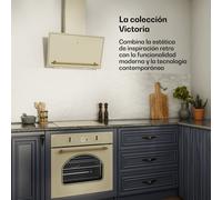 Placa de inducción Victoria | 45 cm | 6600 W | 3 placas | control deslizante | boost