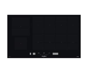 Placa de inducción Whirlpool SMP9010C/NE/IXL 86cm 10 zonas control táctil vidrio cerámico negro integrada