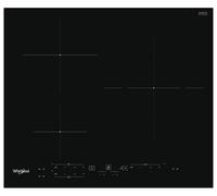 Placa de inducción whirlpool ws b2360 bf con 3 zonas de cocción zona grande de 28cm 7200 w negro 60cm