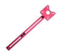 Placa de inserción de enrutador - Tablero de máquina de recorte, accesorio de fresado desmontable, función de diseño de construcción de aleación duradera, producto de plantilla de guía de perforación