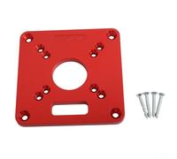 Placa de inserción de mesa de enrutador de aleación de aluminio para una alineación precisa de las brocas y para un fácil recorte, compatible con RT0700C y modelos similares