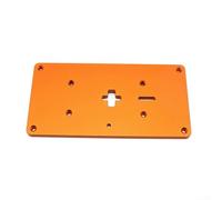 Placa de inserción para carpintería hecha de aleación de aluminio para un rendimiento fiable en tareas de bricolaje