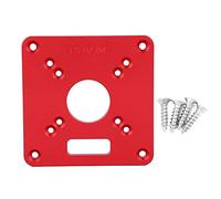 Placa de inserción, placa de mesa de enrutador de grabado de oxidación anódica de aleación de aluminio 6061, mesa de enrutador para Dongcheng/Aoben/Ken/Boda/WORX