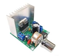 Placa de intensificación de sonido resistente que ahorra espacio, chip TDA7297, salida de 15 W × 2, bajo ruido, base FR4, ajuste doméstico, altavoz hecho a mano, montaje de reajuste de audio