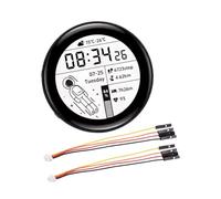Placa de interfaz redonda AMOLED de 1.43 pulgadas, panel táctil con 2.4 GHz, puerto de configuración, función de reloj, expansión de tarjeta, panel táctil redondo Amoled, controlador de panel de