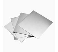 Placa de lámina de molibdeno - Mo ≥ 99,99% for investigación experimental, 1 pieza(5.0x100x100mm)