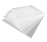 Placa de láminas de plástico PP blanco, tablero de polipropileno de 200mm x 200-300mm x 400mm, 1 Uds.-3 uds.(300x400x1mm-1Pcs)