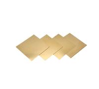 Placa de latón H62, tira de cobre, varilla de cobre, placa de latón, corte láser, espesor de personalización DIY 0,5/0,6/0,8/1/1,2/1,5/2mm
