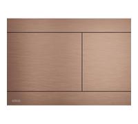 Placa de liberación de descarga de acero inoxidable RED GOLD oro rosado mate cepillado