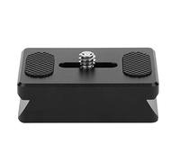 Placa de Liberación Rápida Cámara Gimbal Aumento de la Almohadilla Base Elevadora Placa de Liberación Rápida para Zhiyun Weebill Lab S Crane 2 Crane 3 Almohadilla de Elevación