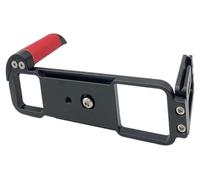 Placa de liberación rápida con Soporte metálico en L SmallRig for cámara Fujifilm GFX 50R con Zapata fría de Rosca 1/4"-20(Red)