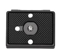 Placa de liberación rápida con tornillo de 1/4" compatible con Bogen 3157N 200PL-14 3030 3130