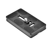 Placa de liberación rápida con Tornillo de 1/4 Pulgadas 40/50/60/70 / 100mm Adaptador de Montaje de Abrazadera de liberación rápida para la cámara SLR de Cabeza de Bola de trípode Monopod(PU70)