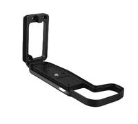Placa de liberación rápida de 1/4 '' L, asa de la cámara, Soporte QR, trípode, Soporte de Cabeza esférica para RP (Negro)