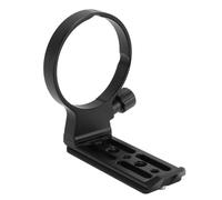 Placa de Liberación Rápida de Collar de Lente, Anillos de Montaje en Trípode de Cuello de Lente para Arcos de Aluminio Trípode Anillos Base con Placa de Liberación Rápida de 80