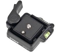 Placa de liberación rápida Kaiser 6026 aluminio 78x59 mm negra ligera