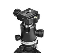 Placa de Liberación Rápida para Cámara SLR con Rótula de Bola para Trípode monopié Arca Benro, con Montaje de Tornillo de 1/4 de Pulgada, Liviano y de Alta Resistencia, (PU50)