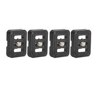 Placa de Liberación Rápida para Trípode Sirui con Rótulas Esféricas C-10, C-10X, E-10, E-20 4PCS