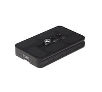 Placa de Liberación Rápida PU-60 Almohadilla Goma Antideslizante Tornillo Ajustable Compatible con el Estándar Arca Swiss Cabezas Bola Trípode Benro y Gitzo