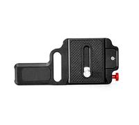 Placa de liberación rápida rosca de 1/4 pulgadas para kit de abrazadera de montaje de mano M2, accesorios estabilizadores de aleación de aluminio, placa de montaje de cámara